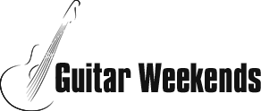 guitar weekends black logo